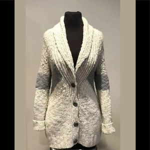 Free People Flattering Chevron Sweater